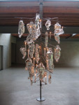 Guido Geelen en Piet Hein Eek, kerststal.