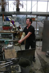 Ontwerpster Simone en Gert zijn tevreden.